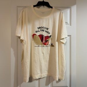 NWOT Size 3X Old Navy Christmas Short Sleeve Top